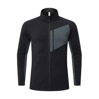 Sportske majice s kapuljačom za teretanu za muškarce Fitness Jakna najbolje marke Teretana Trčanje Jogging Sportska odjeća Na otvorenom Vjetrootporan uski kaput Džep s patentnim zatvaračem 29