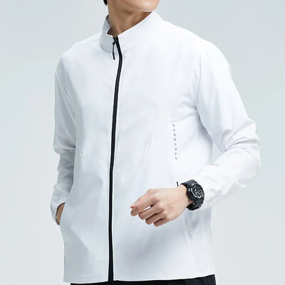 Muškarci Elastični kaput za trening trčanja Uska jakna za teretanu Trenirka za vožnju bicikla na otvorenom Fitness Odjeća za zaštitu od sunca Kompresijski gornji dio