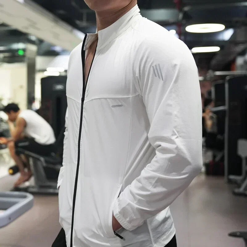 Tanke košulje od ledene svile Topovi Sportska jakna za trčanje Trenirka za zaštitu od sunca Prozračna jakna za zaštitu od UV zračenja Fitness Odjeća za sunčanje