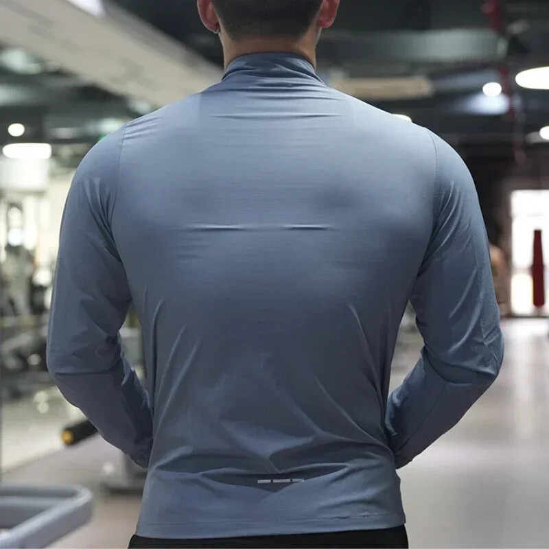 Tanke košulje od ledene svile Topovi Sportska jakna za trčanje Trenirka za zaštitu od sunca Prozračna jakna za zaštitu od UV zračenja Fitness Odjeća za sunčanje