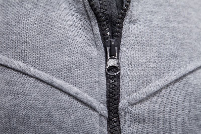 Madinga vyriška striukė, laisvalaikio lieknas, kontrastingos spalvos megztinis su gobtuvu, gobtuvas, plona striukė