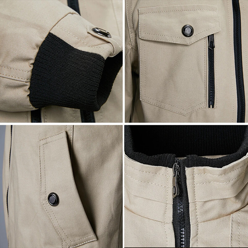 2023 m. naujojo pavasario rudens prekės ženklo mados vyriška striukė laisvalaikio sportinė striukė Pavasario ir rudens karinis motociklininko paltas