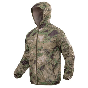 Ανδρικά μπουφάν παραλλαγής Tactical Tactical Camo Ρούχα κυνηγιού Μπουφάν Εργασίας για υπαίθρια αθλητικά ανδρικά πανωφόρια