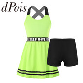 Sportska odijela za djevojčice A kroja Sportske haljine i kratke hlače Dječja odjeća Dječja trenirka Odjeća za teretanu Trenirka Dječje teniske haljine