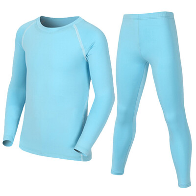 Деца Дете Момче Момиче Conproression Ски Комплект бельо Фитнес Ски Сноуборд Спорт Бягане Туризъм Упражнения Джогинг костюм 19