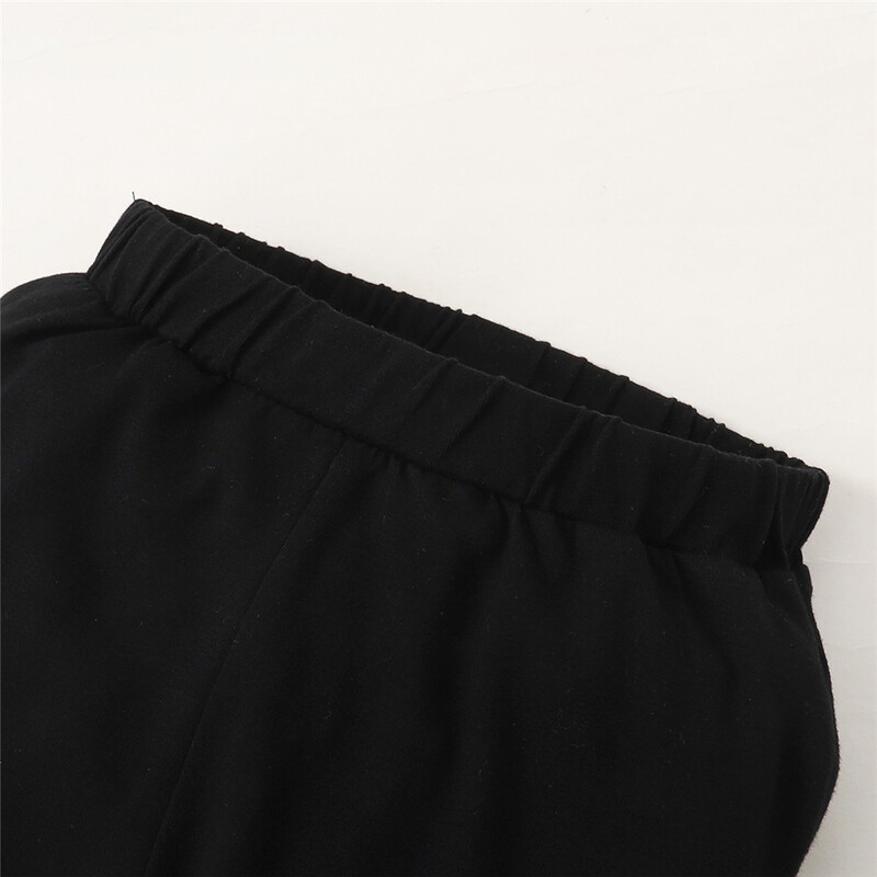 1-6 години Детски костюм за момчета Mama's Boy Горнище с дълъг ръкав с качулка + панталон Ежедневно облекло Дете Бебе момче Моден комплект спортни костюми