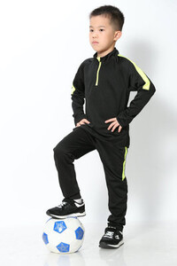 Футболна фланелка с дълги ръкави Комплект за бягане младежки детски футболни тренировъчни униформи Детски футболни анцузи Спортни костюми с панталон