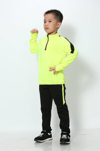 Футболна фланелка с дълги ръкави Комплект за бягане младежки детски футболни тренировъчни униформи Детски футболни анцузи Спортни костюми с панталон