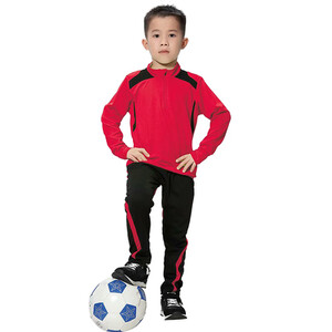 Футболна фланелка с дълги ръкави Комплект за бягане младежки детски футболни тренировъчни униформи Детски футболни анцузи Спортни костюми с панталон