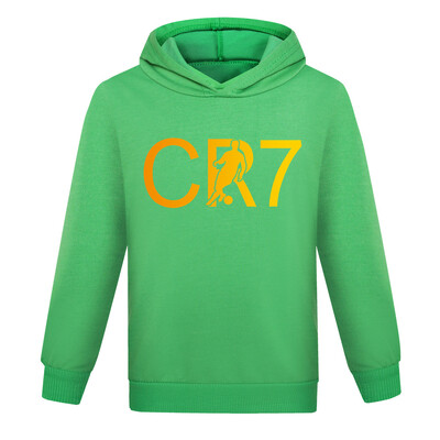 CR7 Series Clothes Детски есенен комплект с качулка Boys Portugal Football 7 Анцуг Спортно облекло Суичъри Панталон Костюм Детско облекло