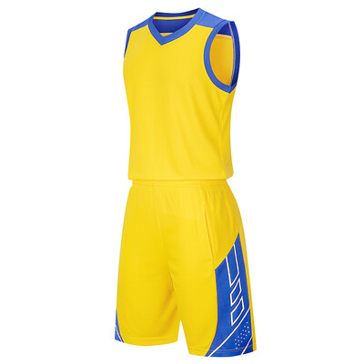 Нова модна дишаща детска студентска баскетболна униформа за 2024 г. Мъжки тренировъчен лагер Състезателна екипна униформа Фланелка