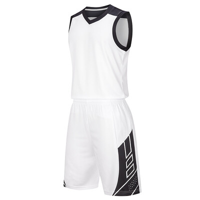 Нова модна дишаща детска студентска баскетболна униформа за 2024 г. Мъжки тренировъчен лагер Състезателна екипна униформа Фланелка