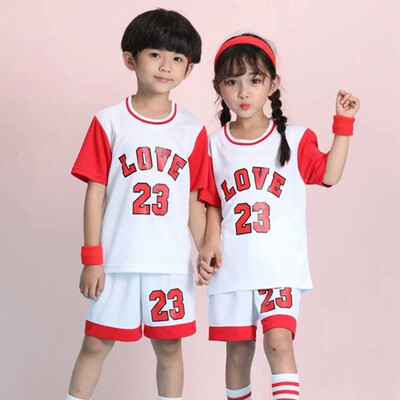 Kid Lsport 23 # Basketbol Set Meisjes Basketbal Jersey Uniform Ademend Kind Sport Krekli Šorti Basketbal Team Kleren
