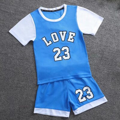 Kid Lsport 23 # Basketbol Set Meisjes Basketbal Jersey Uniform Ademend Kind Sport Krekli Šorti Basketbal Team Kleren