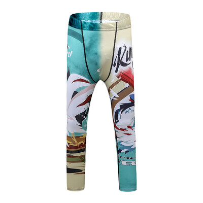 Детски боксови панталони Момчета Muay Thai Jiu Jitsu клинове Детски MMA BJJ Панталони за кикбокс Тренировка за упражнения Спортни панталони за бягане