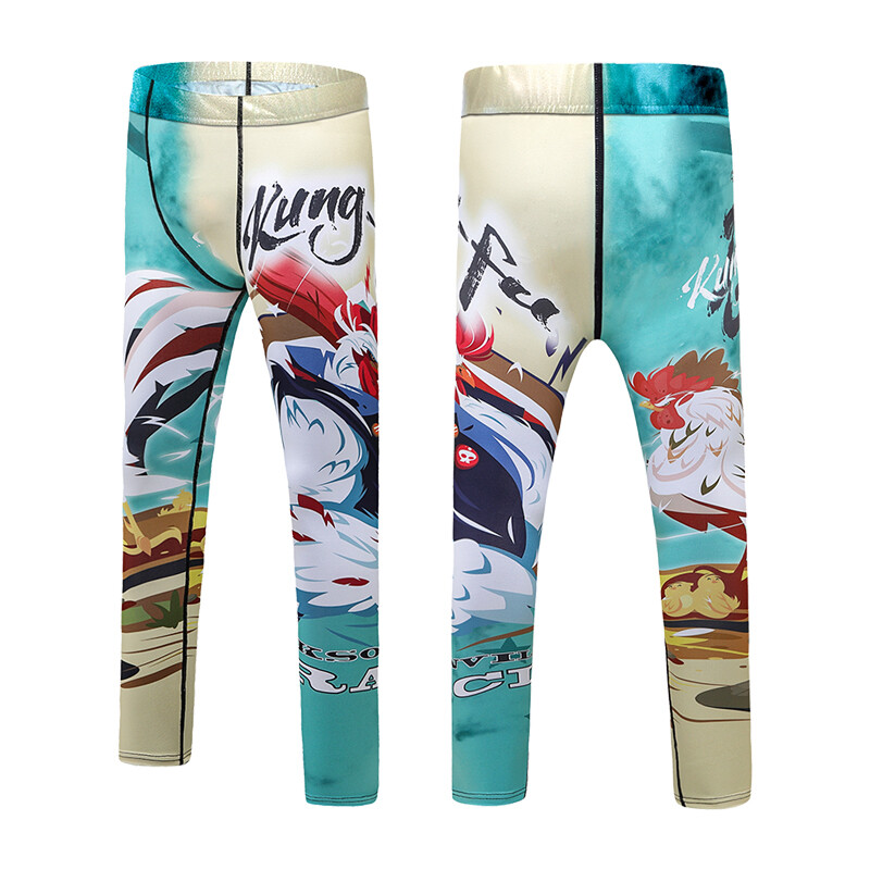 Детски боксови панталони Момчета Muay Thai Jiu Jitsu клинове Детски MMA BJJ Панталони за кикбокс Тренировка за упражнения Спортни панталони за бягане