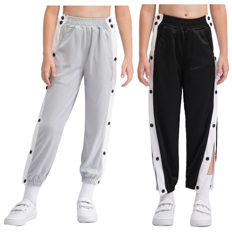 Vaikams berniukams sportiniai drabužiai raišteliai tiesios kelnės laisvos kelnės Sportas kasdienis mokyklinis kūno rengybos laisvalaikio bėgimo kostiumas