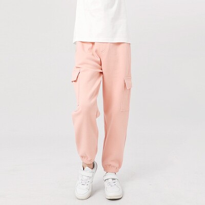 Детски панталони Пролетни панталони за момчета Карго панталони Памучни тийнейджърски панталони за момичета Ежедневни панталони Меки атлетични тънки спортни панталони Детски панталони за джогинг