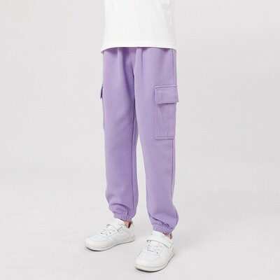 Детски панталони Пролетни панталони за момчета Карго панталони Памучни тийнейджърски панталони за момичета Ежедневни панталони Меки атлетични тънки спортни панталони Детски панталони за джогинг