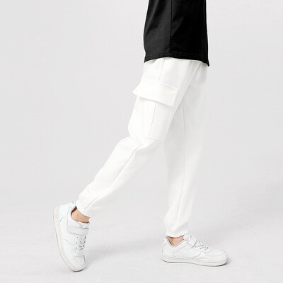 Детски панталони Пролетни панталони за момчета Карго панталони Памучни тийнейджърски панталони за момичета Ежедневни панталони Меки атлетични тънки спортни панталони Детски панталони за джогинг