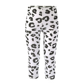 Vaikai Merginos Sportas Fitnesas Antblauzdžiai Medvilninės Vasarinės Tamprios Kelnės Elastingas Juosmuo Vaikų Dėmės Spausdinti Slim Fit Kelnės Kelnės