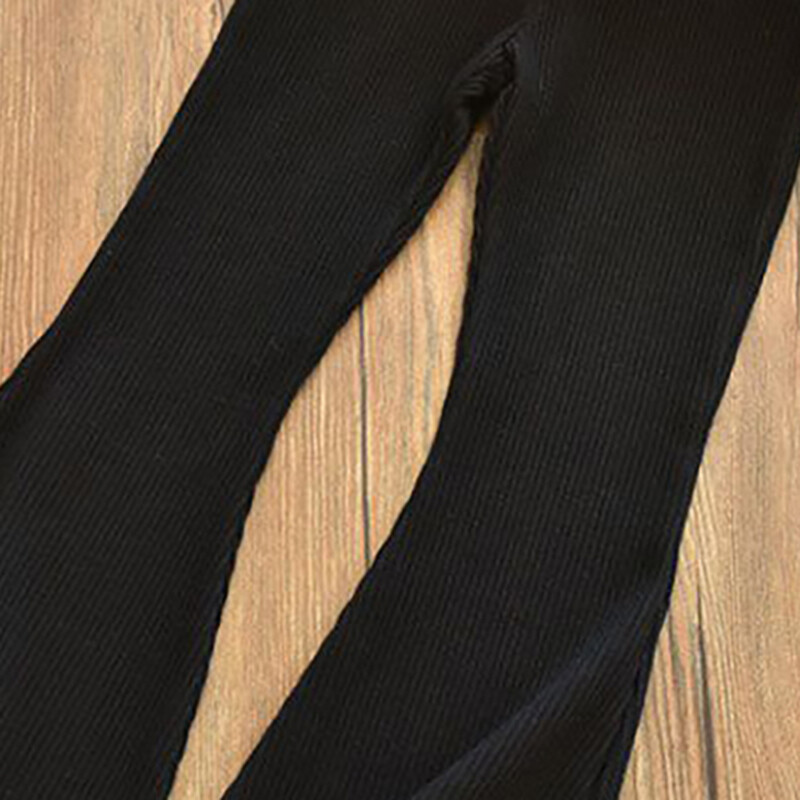 Лятна мода за момичета Модерни панталони с изпъкнал ластик на талията Детски удобни и стилни плетени панталони със сърце за топло време