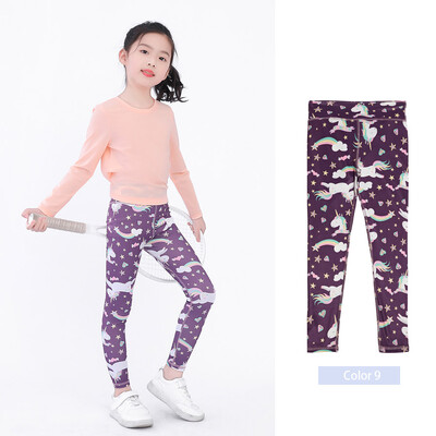 SheeCute djevojačke tajice sa širokim pojasom u struku Uske hlače za vježbanje s printom visokog struka GYM022