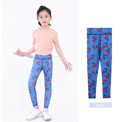 SheeCute djevojačke tajice sa širokim pojasom u struku Uske hlače za vježbanje s printom visokog struka GYM022