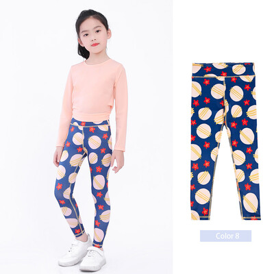 SheeCute djevojačke tajice sa širokim pojasom u struku Uske hlače za vježbanje s printom visokog struka GYM022