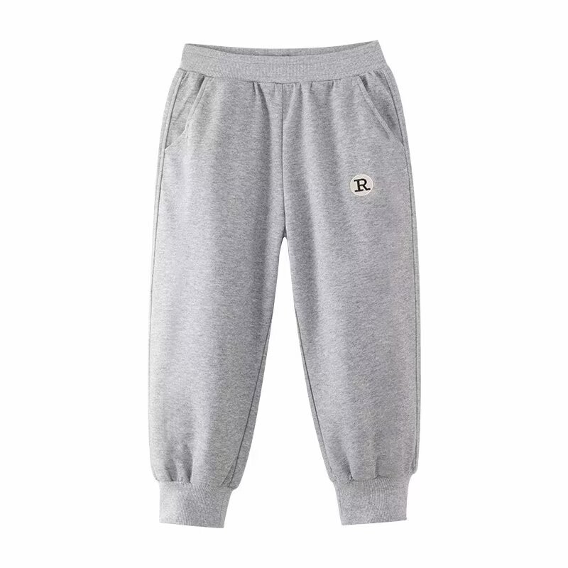 Dječaci Jednobojna slova Tiskana Hlače za trčanje i sportDječje ležerne hlače Vježbanje za fitness Odmor Proljeće/ljeto Tanke tajice