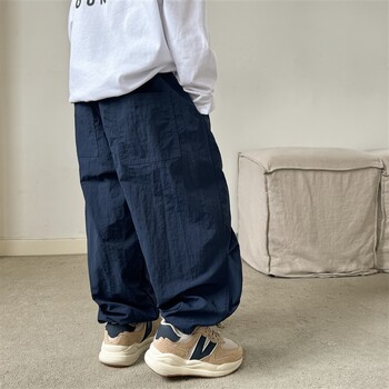 2024 Модни ежедневни водоустойчиви панталони Baby Loose Toddler Cargo Nylor Child Sweatpants Pantalones Informales Teenager Kids