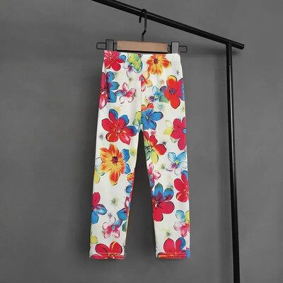 Sweet Girl Tajice s printom Dječje djevojčice Uske duge hlače Dječje proljeće ljeto Ležerne rastezljive uske pencil hlače Dječja odjeća