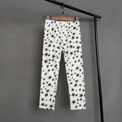 Sweet Girl Tajice s printom Dječje djevojčice Uske duge hlače Dječje proljeće ljeto Ležerne rastezljive uske pencil hlače Dječja odjeća