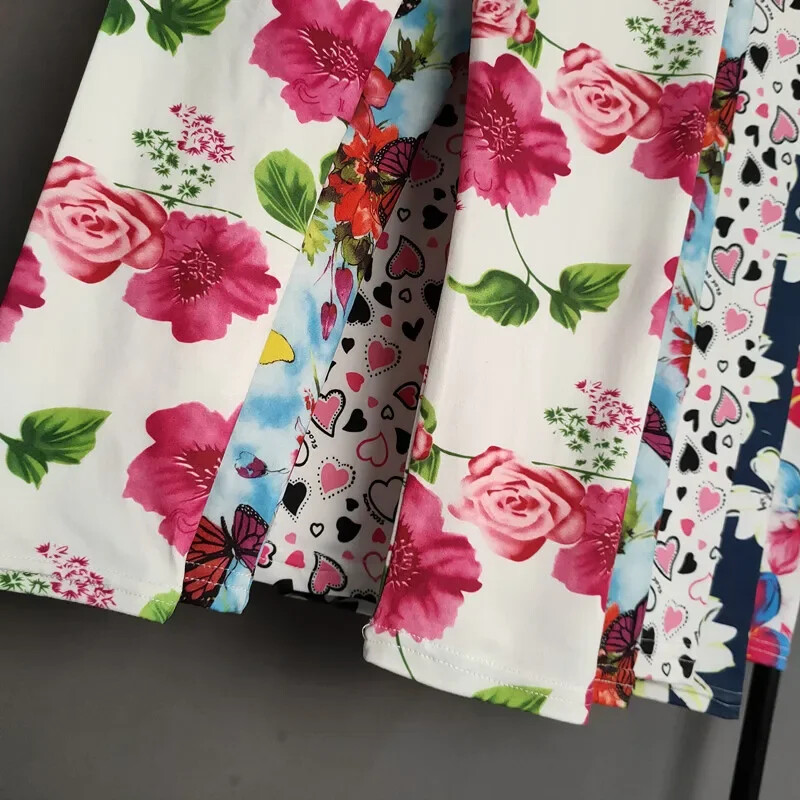 Sweet Girl Tajice s printom Dječje djevojčice Uske duge hlače Dječje proljeće ljeto Ležerne rastezljive uske pencil hlače Dječja odjeća