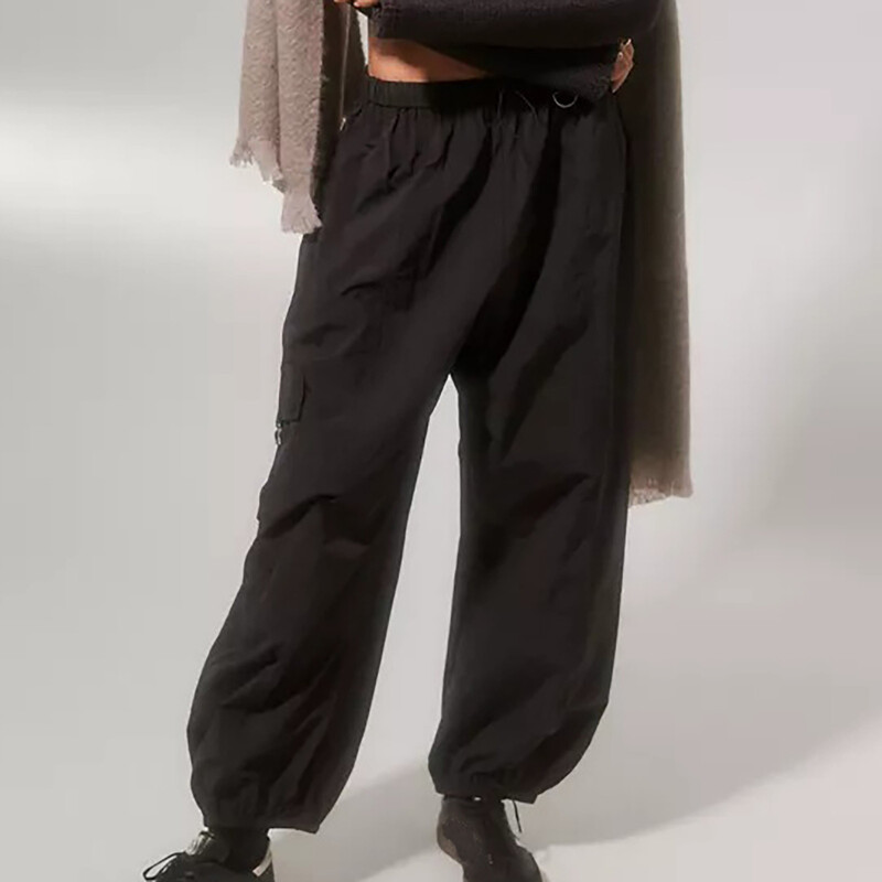 Teenager Girls Παντελόνι αλεξίπτωτο Φαρδύ Cargo κολάν προπόνησης Βαμβακερό γυναικείο Stretch παντελόνι για εργασία Halloween κολάν