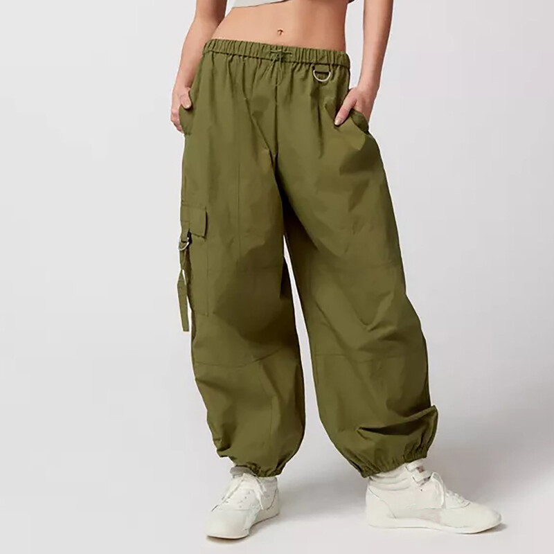 Teenager Girls Παντελόνι αλεξίπτωτο Φαρδύ Cargo κολάν προπόνησης Βαμβακερό γυναικείο Stretch παντελόνι για εργασία Halloween κολάν