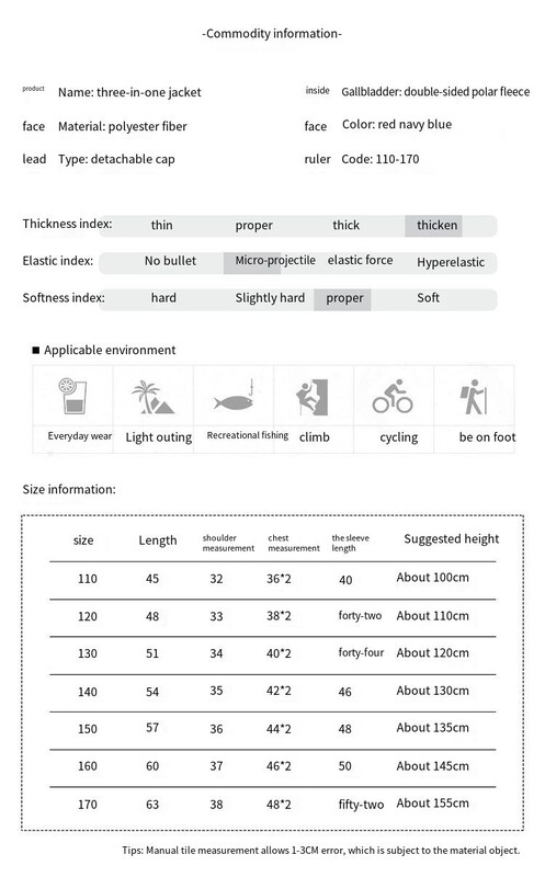 Poiste jakid Laste paksendatud jakid 2024 sügisriided Uued lasteriided Eemaldatav tuulekindel kolm-ühes jope
