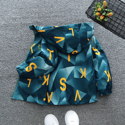 New Boy Windbreaker Camping Hooded παλτό Παιδικά αδιάβροχα μπουφάν πεζοπορίας με ζεστό φερμουάρ 2024 Αθλητικά ρούχα μπέιζμπολ κοριτσιών