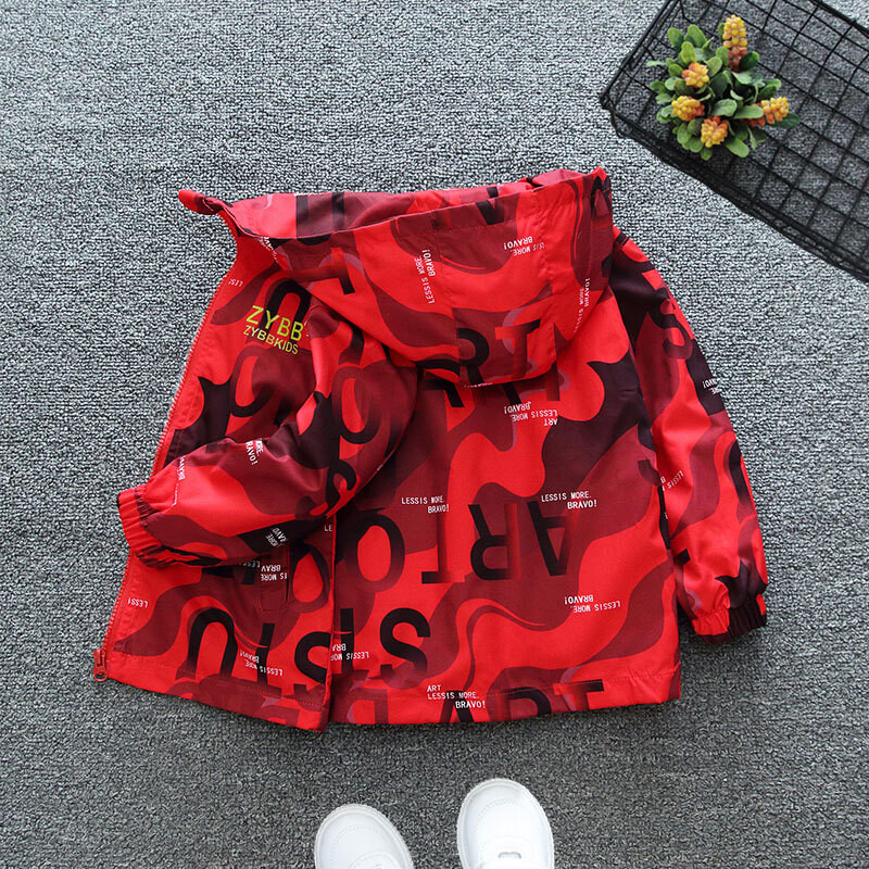 New Boy Windbreaker Camping Hooded παλτό Παιδικά αδιάβροχα μπουφάν πεζοπορίας με ζεστό φερμουάρ 2024 Αθλητικά ρούχα μπέιζμπολ κοριτσιών