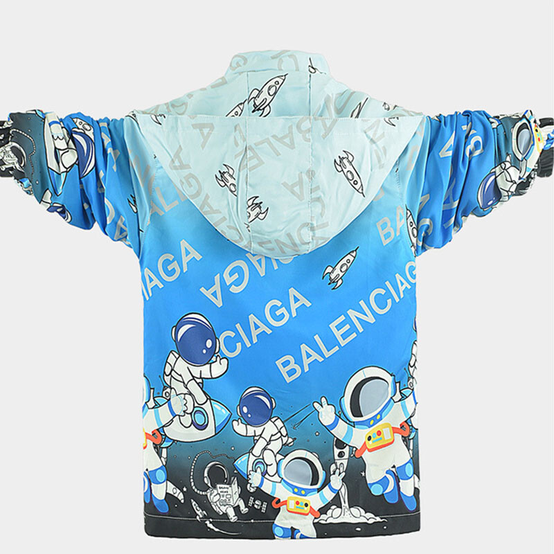 2024 New Teenager Outdoor Warm Outerwear Αθλητικά Ενδύματα Παιδικά Μπουφάν πεζοπορίας Φερμουάρ Μπέιζμπολ Στολή παλτό με κουκούλα αντιανεμικό