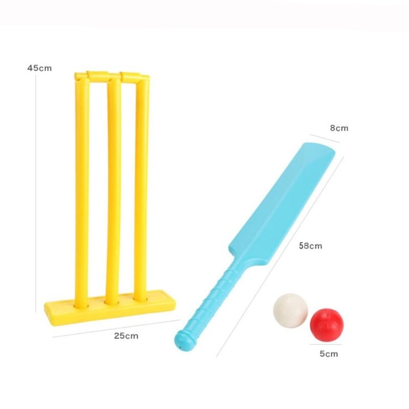Plastična sportska oprema za vježbanje Dječji set za kriket Igre na plaži Vesla za kroket Tvrda ploča