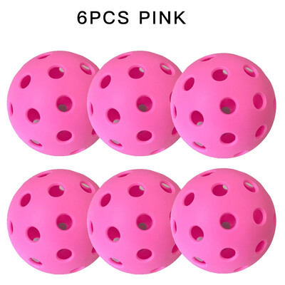 6/12/24Pcs Pickleball 74 MM TPE 40 rupa za vanjske kuglice za kiseljenje 26 g za vanjske igre za natjecanje Paketi kuglica za kiseljenje