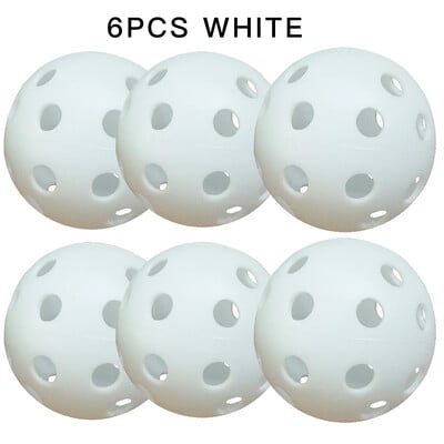 6/12/24Pcs Pickleball 74 MM TPE 40 rupa za vanjske kuglice za kiseljenje 26 g za vanjske igre za natjecanje Paketi kuglica za kiseljenje