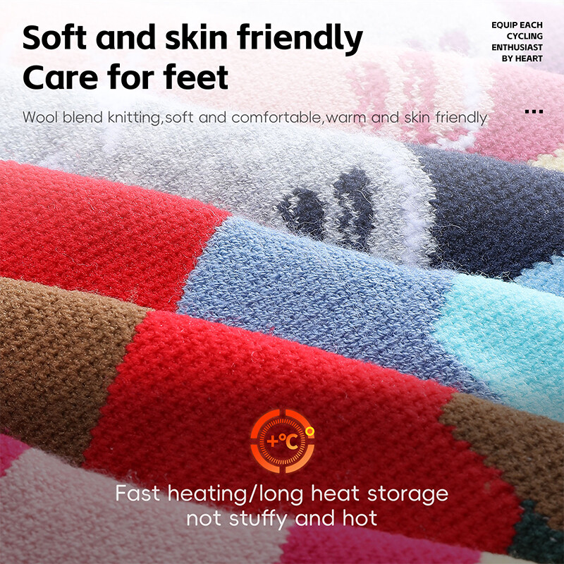 WEST BIKING Zimske termo dječje skijaške čarape Pamučne deblje tople sportske čarape Snow Boy Biciklističke skijaške čarape Dječje termo čarape