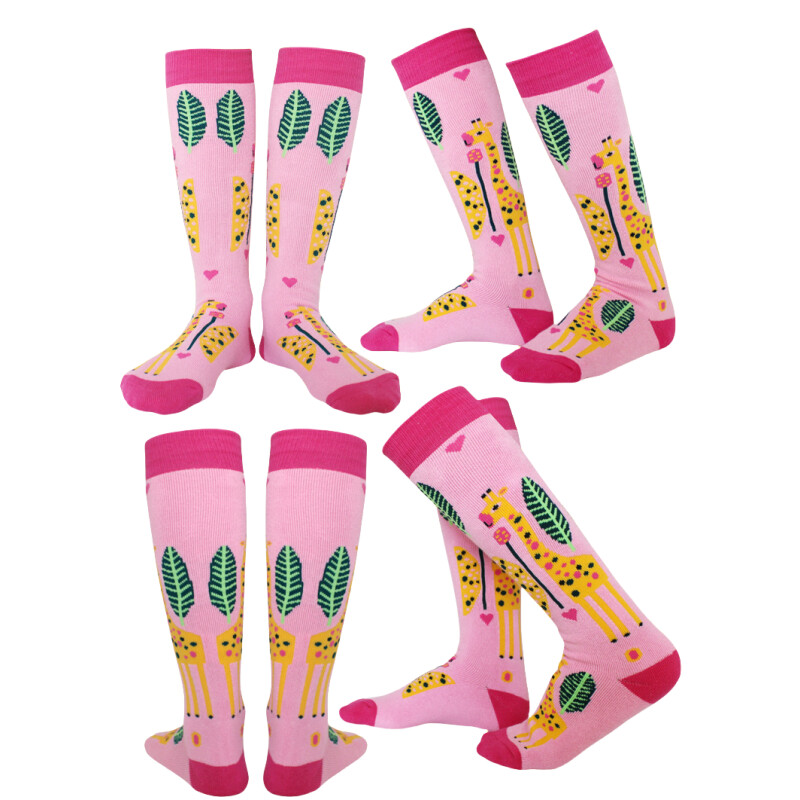 Zimske pamučne termo skijaške čarape za djevojčice Sportovi na otvorenom, daskanje na snijegu Biciklizam Penjanje Planinarske čarape Dječje termočarape