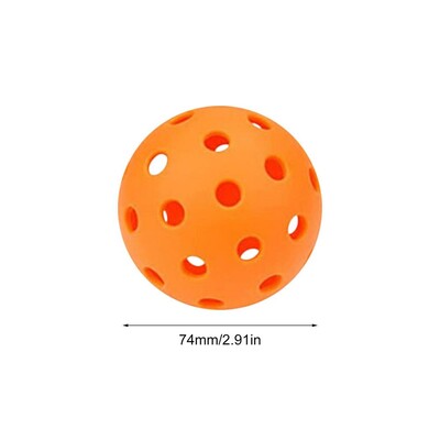 4 vnt lauko Franklin Pickleball golfo kamuoliukas Puikus sukimasis ir subalansuotas skrydis su rotacinės liejimo technologijos varžybų kamuoliu