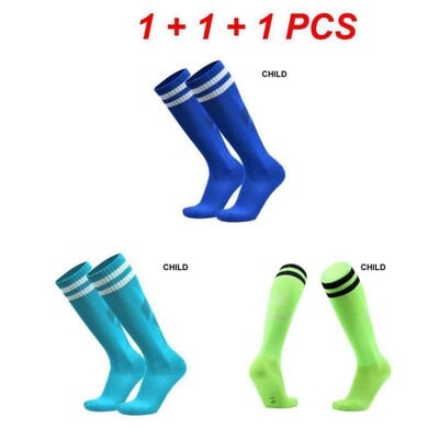 3/2/1 par bijelo-crnih prugastih nogometnih čarapa za tinejdžere, dječake, atletske čarape za bejzbol, ragbi, ženske novo