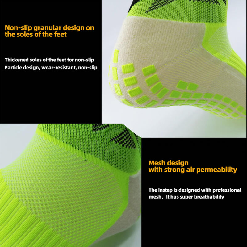 Libisemisvastased sokid Jooksmistreeningsokid Libisemiskindlad Korvpall Kulumiskindlad Jalgrattasõidud Sport Amortisatsiooniga hõõrdriba sokid