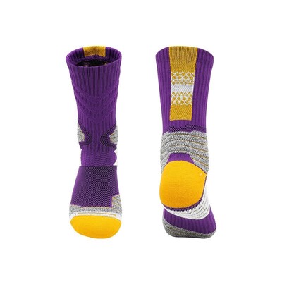 Praktične košarkaške čarape za muškarce, djecu, podebljano dno za ručnike, profesionalne sportove srednje veličine za elitno trčanje, biciklizam