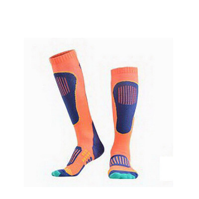 1 pāri ziemas kempings slēpošanas zeķes vīriešiem sievietēm garas siltas zeķes biezas kompresijas zeķes sporta snovbordam pārgājieniem termozeķes